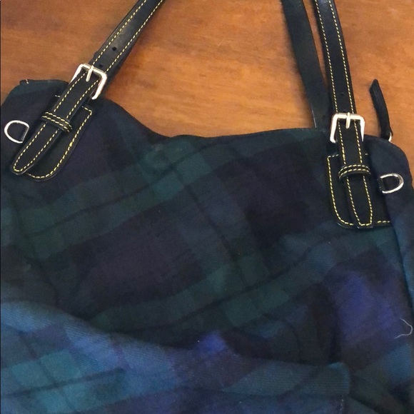 Dooney and Burke Tartan Purse - Picture 4 of 6